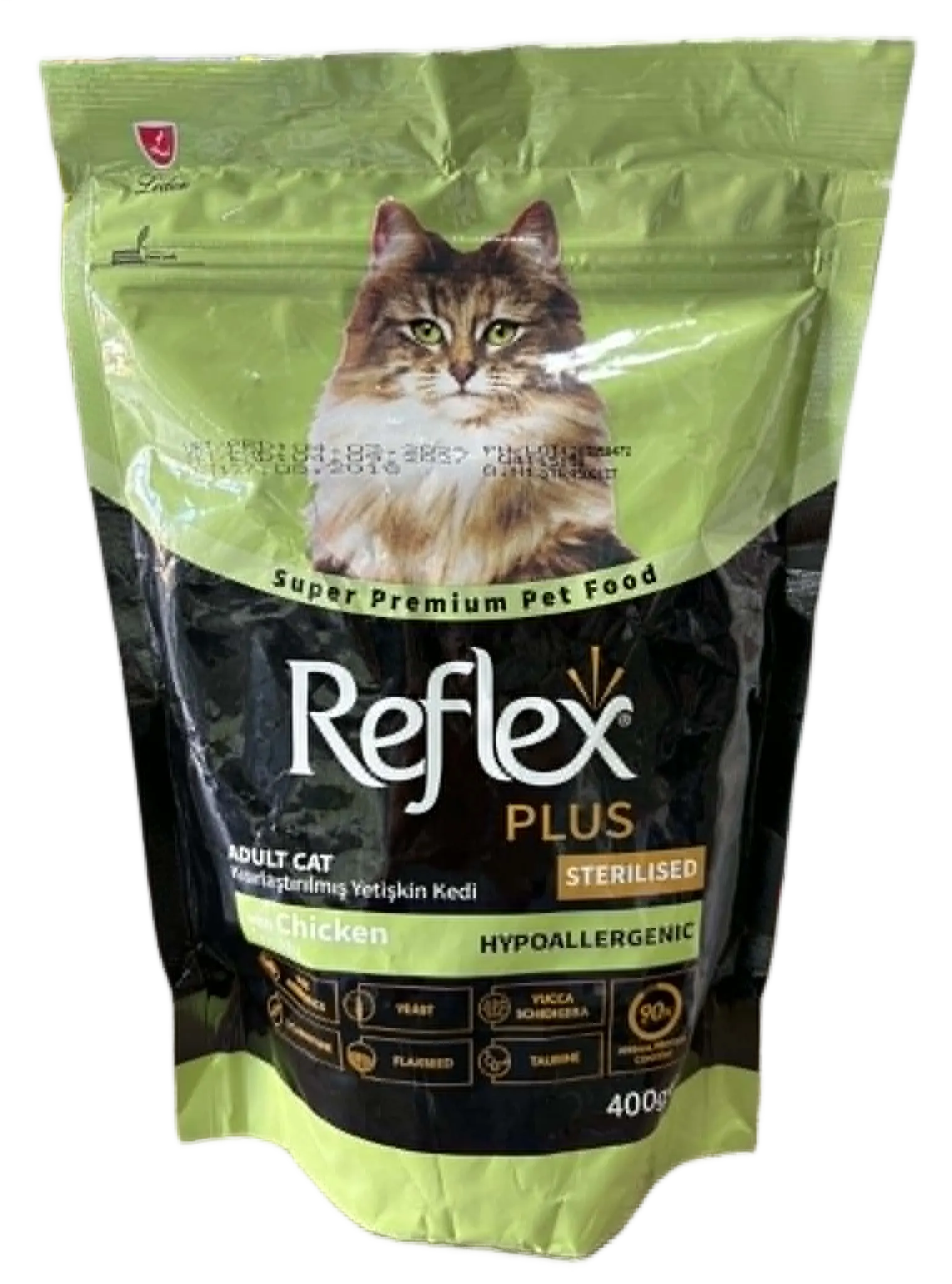 Reflex Plus Chat Adulte Stérilisé Poulet 400 g