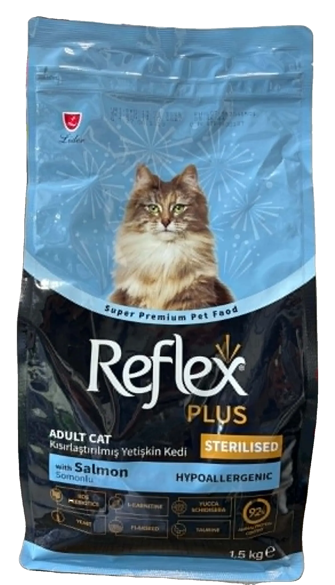 Reflex Plus Chat Adulte Stérilisé Saumon 1,5 kg