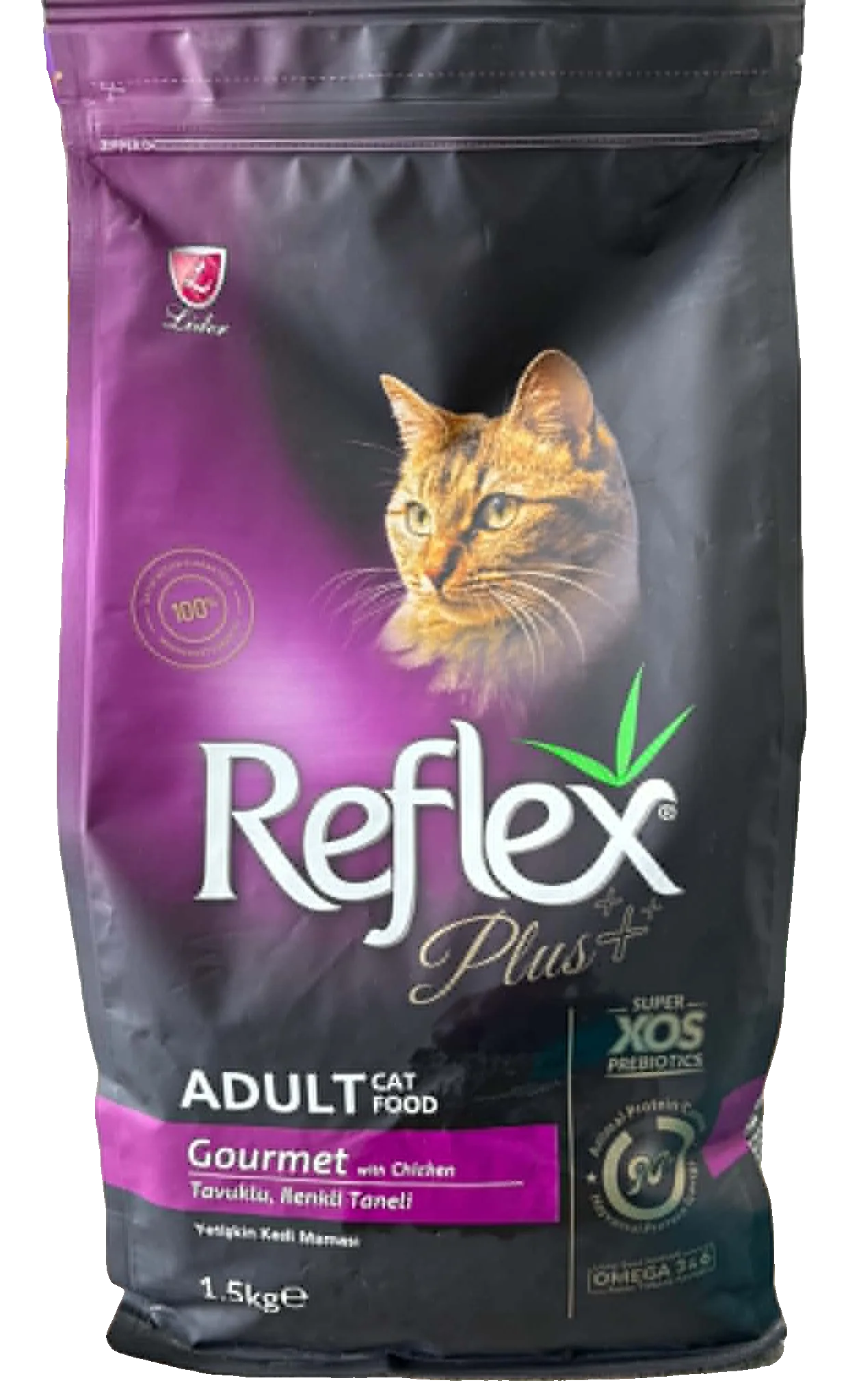Reflex Plus Chat Adulte Gourmet Poulet 1,5 kg
