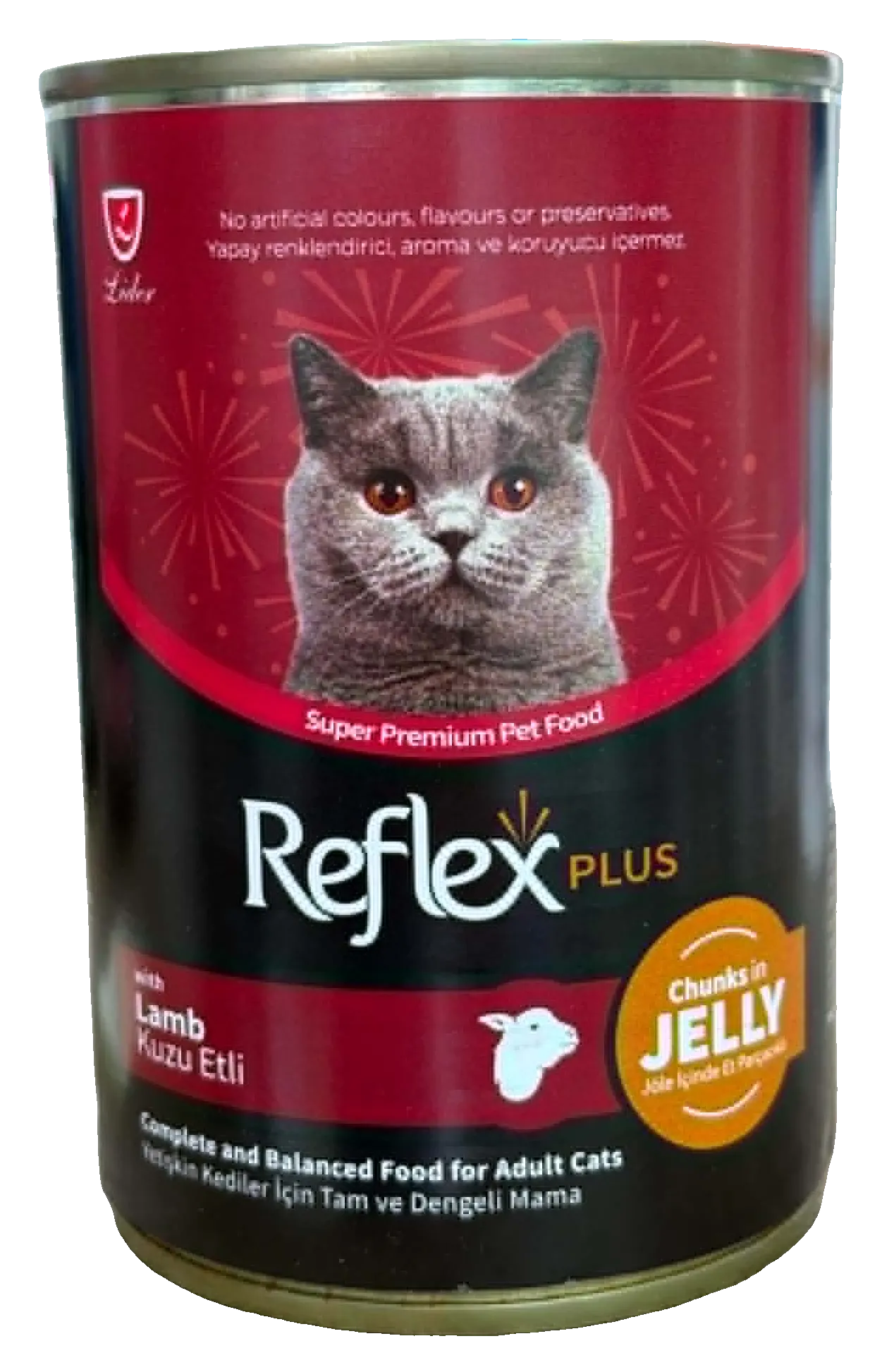 Reflex Plus Boîte Chat Agneau en Gelée