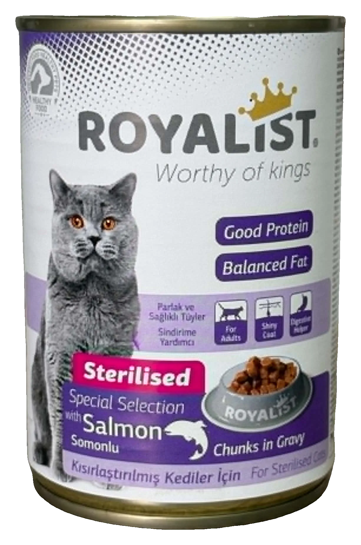 Royalist Boîte Chat Stérilisé Saumon