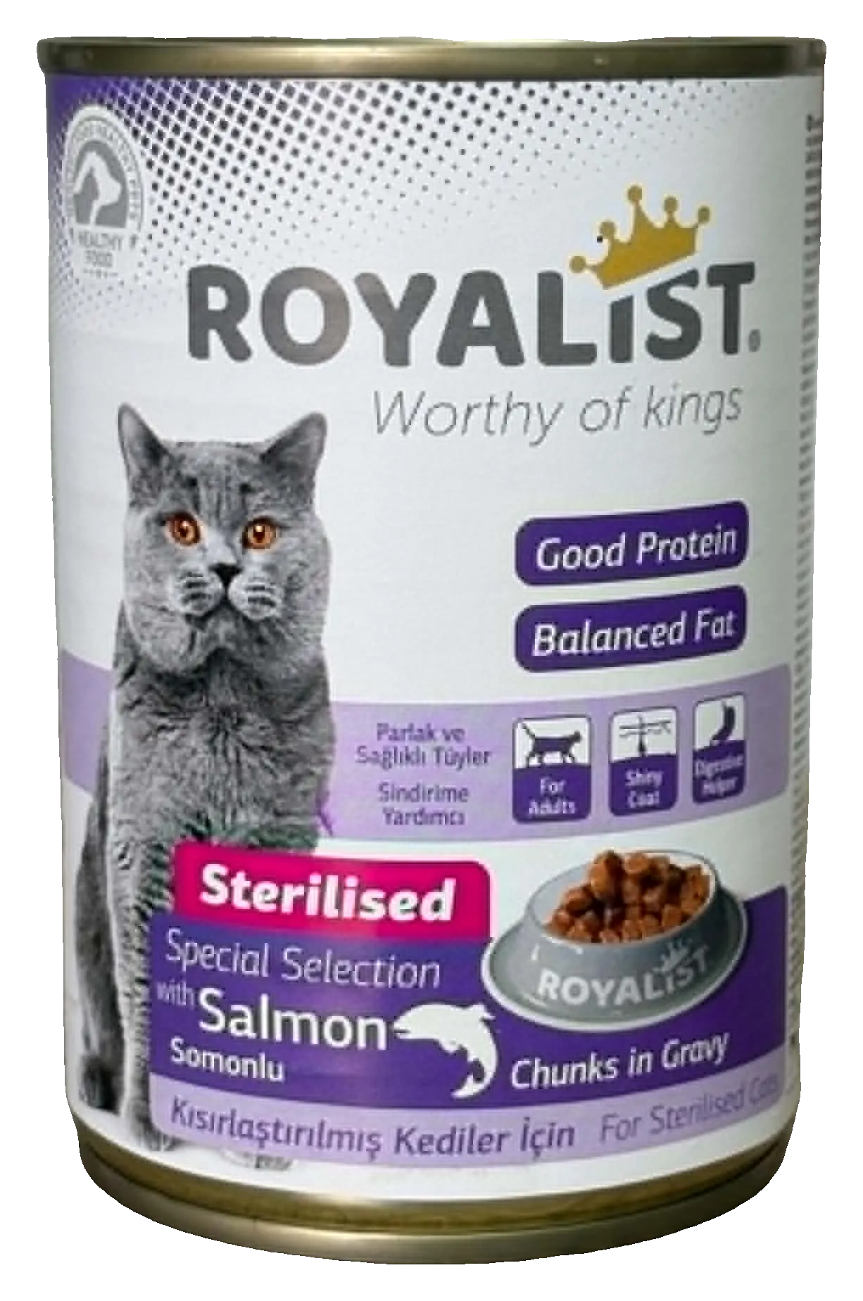 Royalist Boîte Chat Stérilisé Saumon