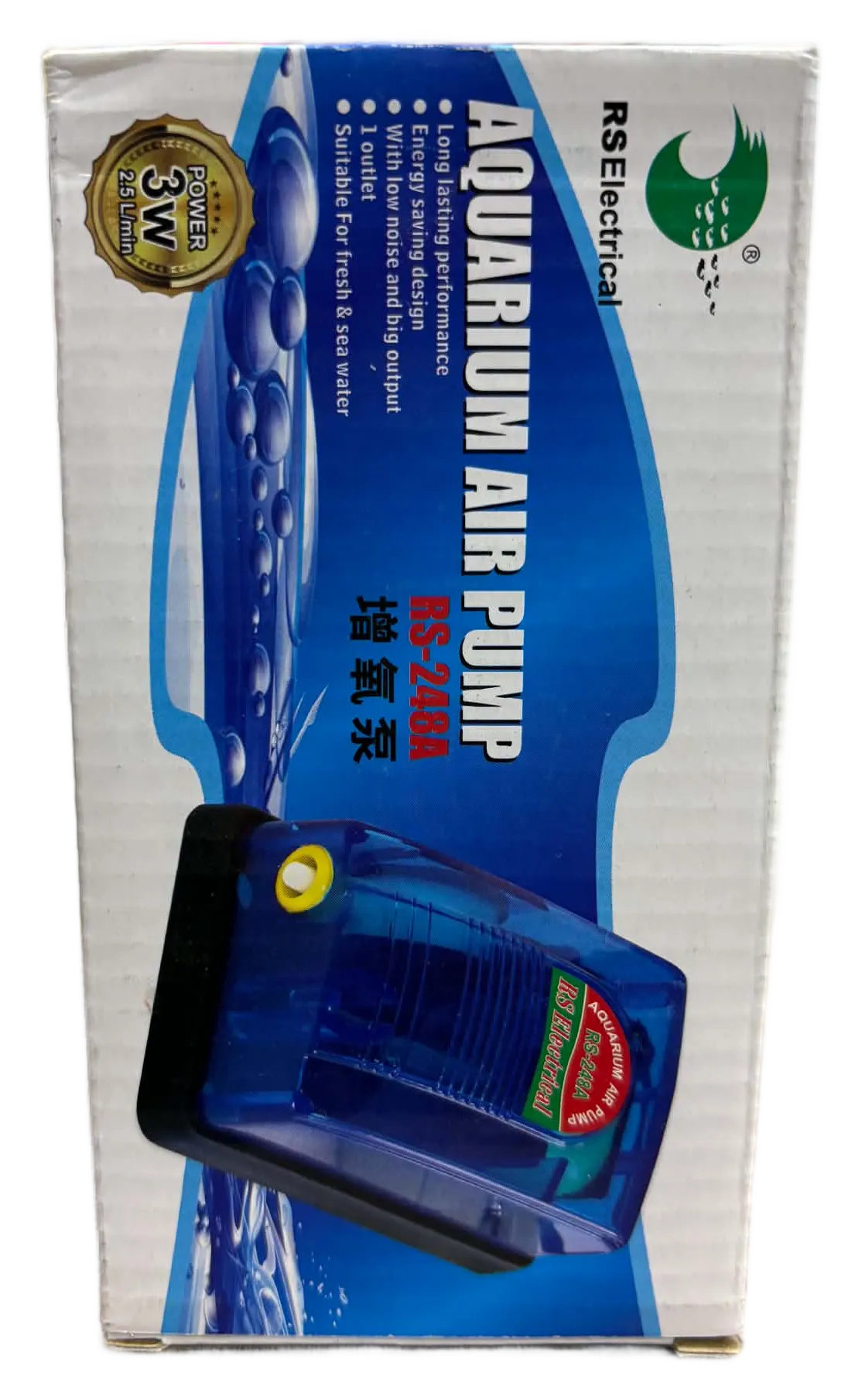 RS Electrical Pompe à air pour aquarium