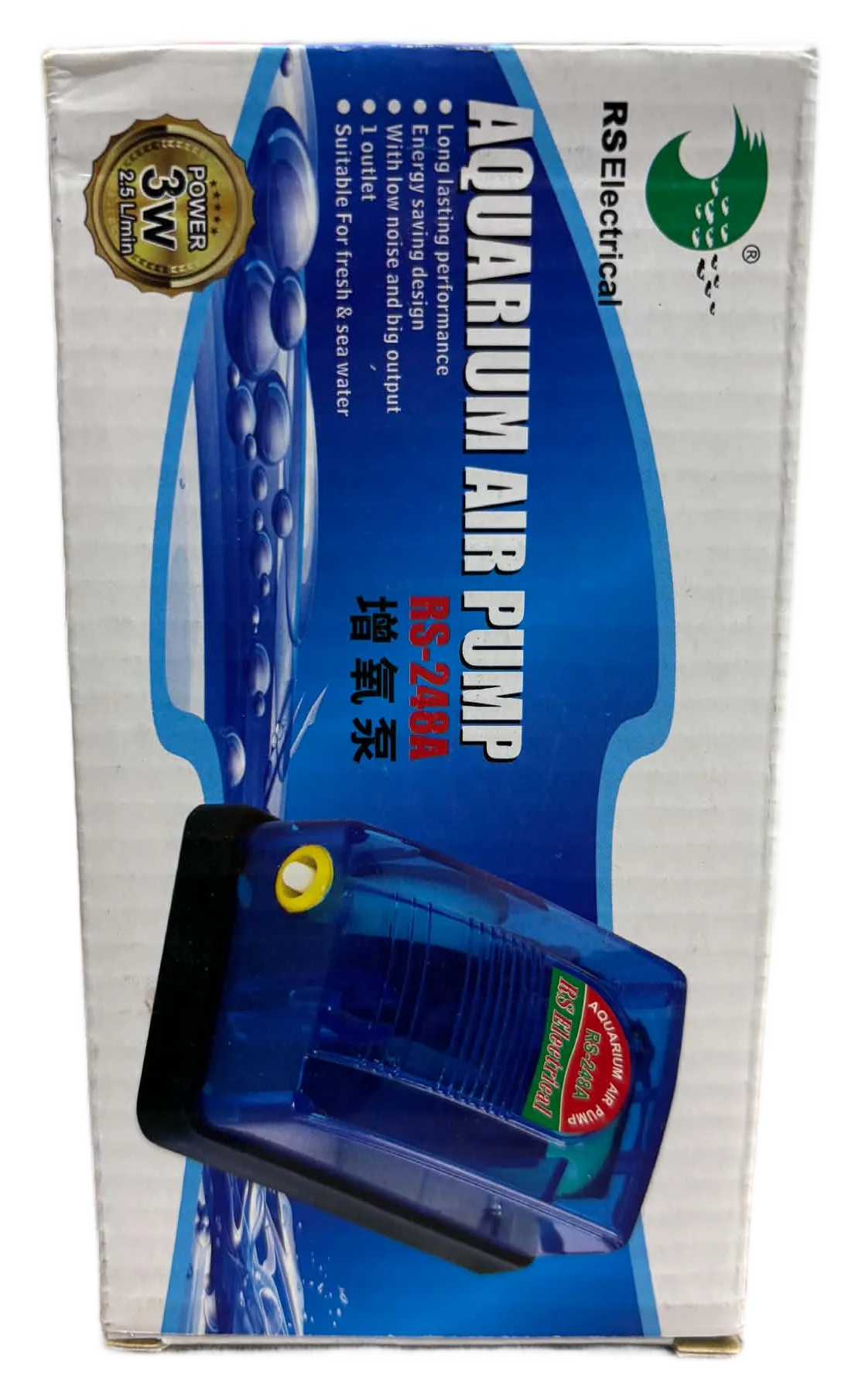 RS Electrical Pompe à air pour aquarium