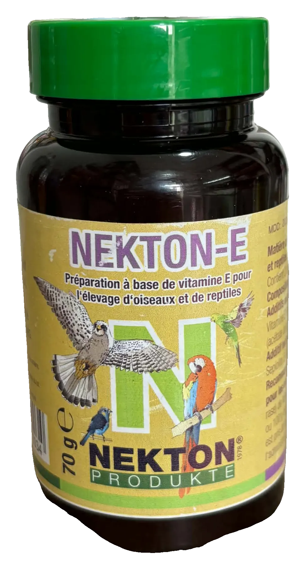Nekton-E Vitamine E oiseaux 70 g