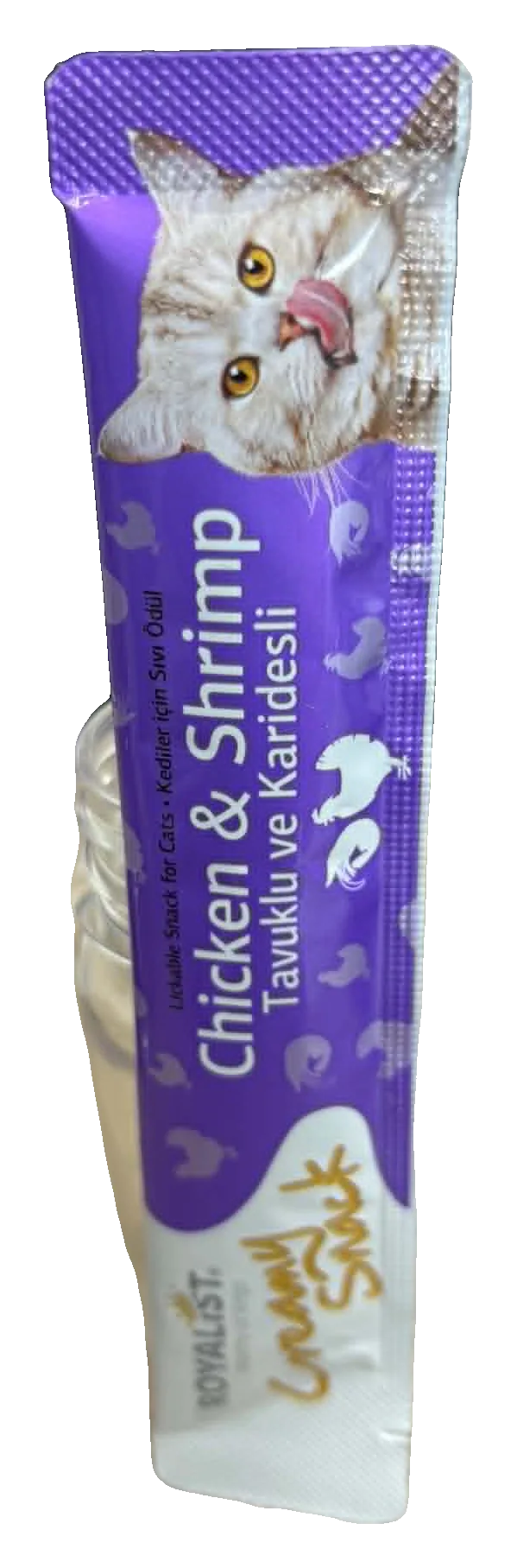 Royalist Creamy Snack Chat Poulet & Crevette