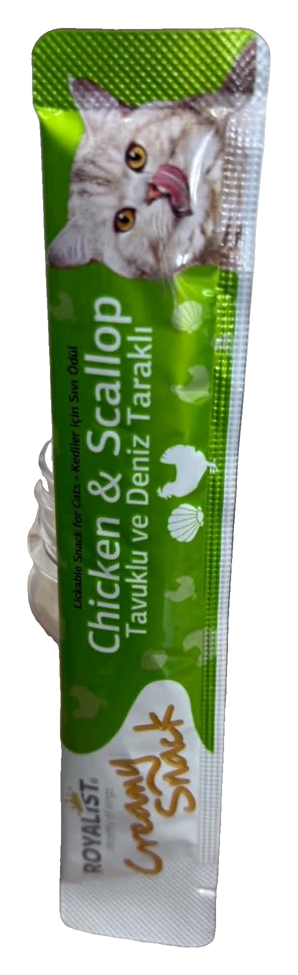 Royalist Creamy Snack Chat Poulet & Saint-Jacques